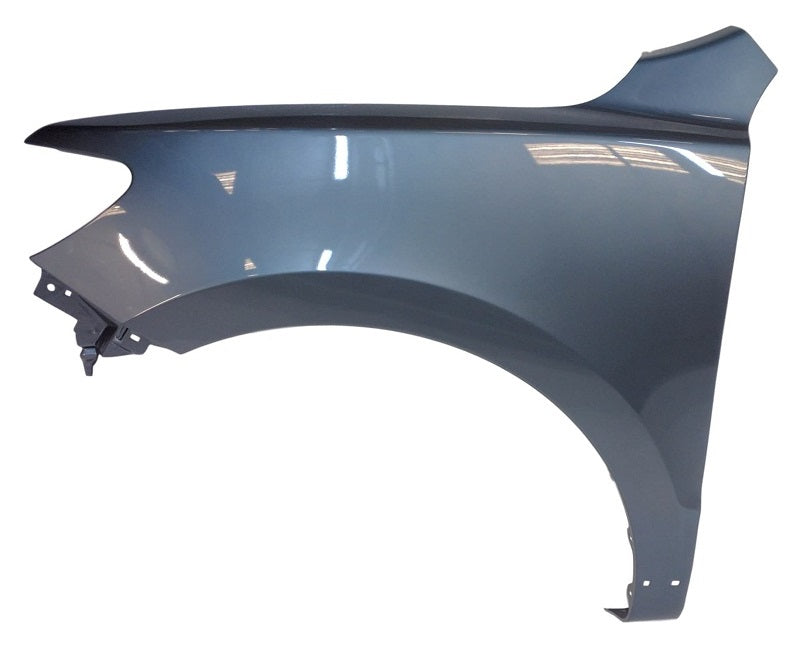 2009 Hyundai Santa Fe Driver Side Fender Painted Medium Silver Blue Metallic (WG)