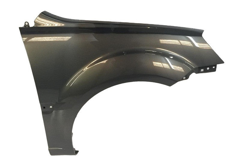 2008 Kia Rio Passenger Fender Painted Olive Gray Metallic (7V)