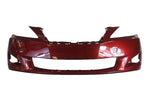 2009-2010 Lexus IS350 Front Bumper Painted_Matador_Red_Mica_3R1_(Sedan) WITH: HL Washer Holes | WITHOUT: Park Assist Sensor Holes, Pre-Collision_ 5211953947_ LX1000187