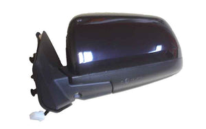 2008 Mitsubishi Lancer Side View Mirror Painted Tarmac Black Pearl, Paint Code: X42 (back view)