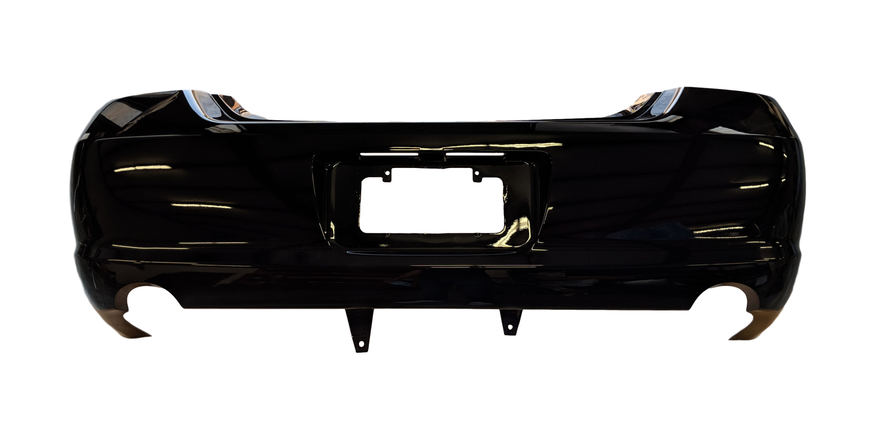 2008 Toyota Avalon Rear Bumper Painted Black (202)