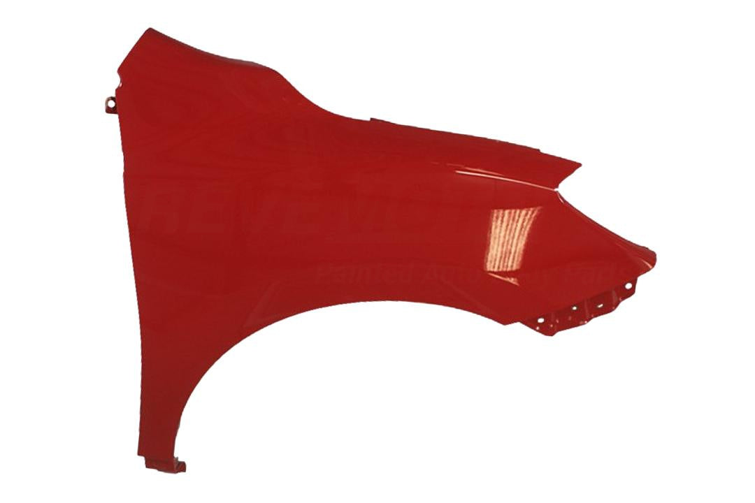 2009-2013 Toyota Matrix Passenger Side Fender Painted Radiant Red (3L5)