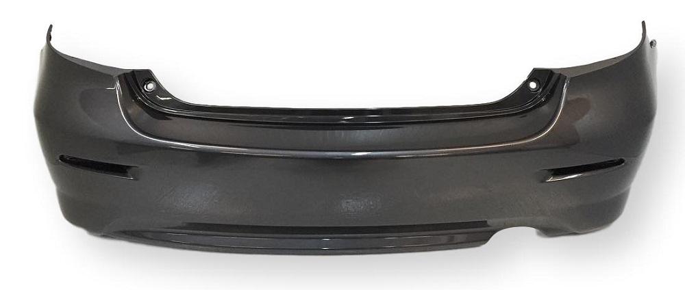 2013 Toyota Matrix Rear Bumper, Without Spoiler Painted Magnetic Gray Metallic (1G3)