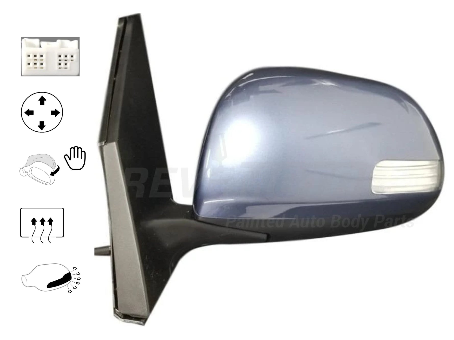 2010 Toyota RAV4 Side View Mirror Painted