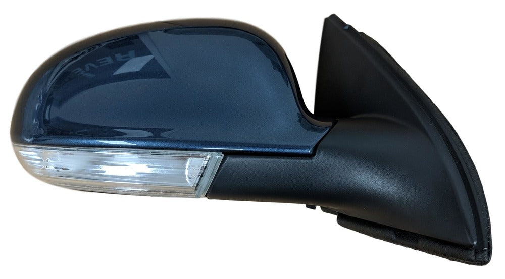 2009 Volkswagen Jetta Passenger Side View Mirror, Heated, With Signal Lamp, With Puddle Lamp, PaintedBlue Graphite Pearl (LC5F)jpg_ 1K1857508BH9B9