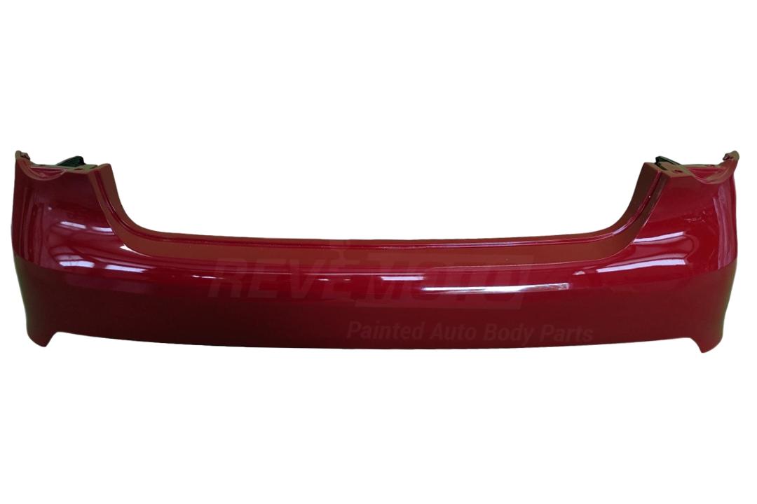 2005-2010 Volkswagen Jetta Rear Bumper Painted_Salsa_Red_LA3H_ 1K5807417HGRU_ VW1100175