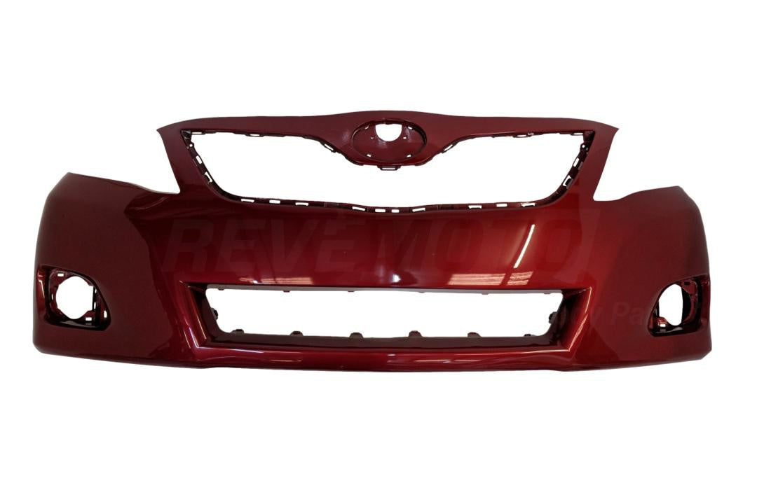 2010-2011 Toyota Camry Front Bumper Painted Barcelona Red Mica 3R3