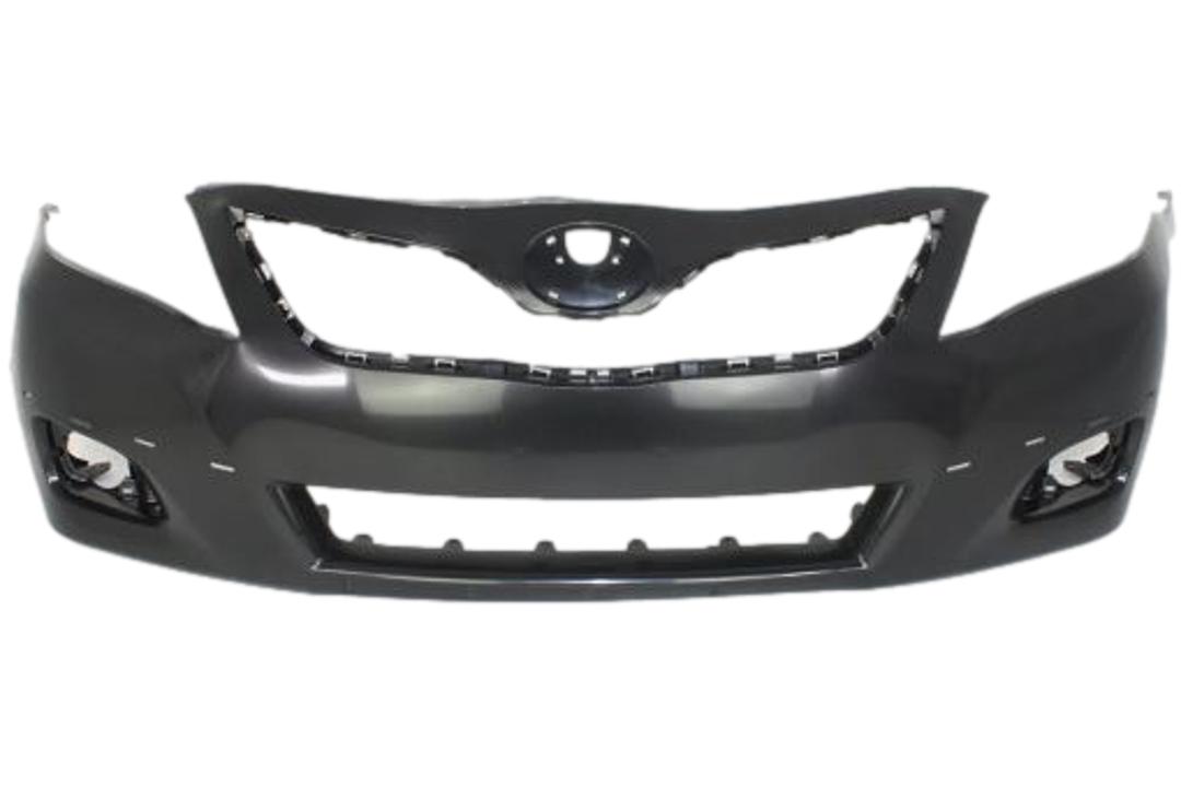 2010-2011 Toyota Camry Front Bumper Painted USA Built WITH Spoiler Holes WITHOUT Tow Hook Hole