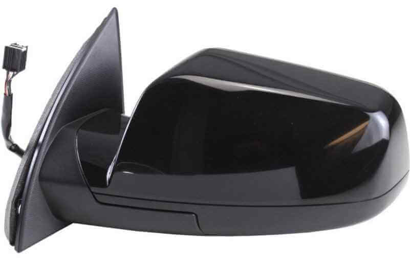 2010-2011 Chevrolet Equinox Driver Side Power Door Mirror LH Power, Manual Folding, Heated, wo Memory, wo BSG, w Smooth Finish_GM1320387