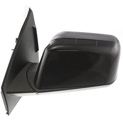 2010-2011 Ford Edge Driver Side Door Mirror Heated (w/o Memory; w/ Puddle Light; w/o Blind Spot Glass; Power) FO1320468