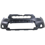 2010-2011 Kia Soul Front Bumper (w/ 1-Piece Center Cover; w/ Holes Below Fog Lights for Ground Effect; Type B) KI1000146