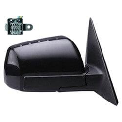 2010-2011 Kia Soul Passenger Side Power Door Mirror (Non-Heated; w-o Signal Light; w-o Memory, w-o Puddle Light; Power; Manual Folding)-KI1321142