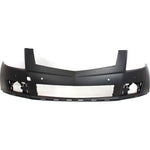 2012 Cadillac SRX Front Bumper Cover (Upper; w/o Head Light Washers; w/ Park Assist Sensor Holes) GM1000916
