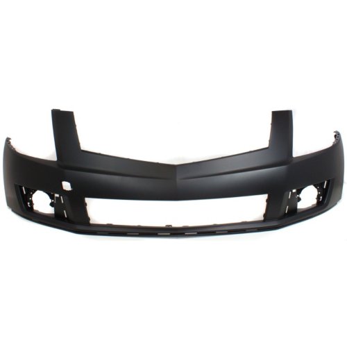 2010 Cadillac SRX Front Bumper Cover (Upper; w/o Head Light Washers; w/o Park Assist Sensor Holes) GM1000917