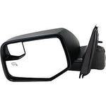 2010-2012 Ford Escape Driver Side Power Door Mirror (Heated; w- Integrated Spotter Mirror; Power; Manual Folding) FO1320352