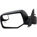 2010-2012 Ford Escape Driver Side Power Door Mirror (Heated; w- Integrated Spotter Mirror; Power; Manual Folding) FO1320352