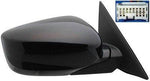 2010-2012 Honda Crosstour MIrror (Passenger Side); Crosstour-Power; Manual Folding; Heated; w/o Memory; HO1321251; 76208TP6A11