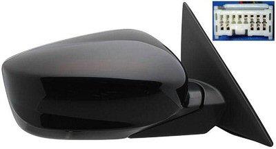 2010-2012 Honda Crosstour Mirror (Passenger Side); Crosstour-Power; Manual Folding; Heated; w/ Memory; HO1321250; 76208TP6A21