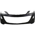 2010-2012 Mazda CX-9 Front Bumper; Upper Primed; Center Grille and Lower area Textured; MA1000225; TE6950031ABB