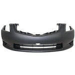 2010-2012 Nissan Sentra Front Bumper Cover wo Fog Light Holes Base S Models_NI1000271