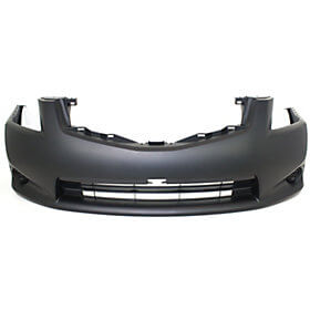 2010-2012 Nissan Sentra Front Bumper Cover wo Fog Light Holes Base S Models_NI1000271