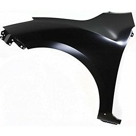 2010-2013 Mazda 3 Fender (Left, Driver-Side); Hatchback; WITHOUT Signal Light; WITHOUT Stone Guard; WITH Rocker Molding Hole; 2.0L/2.5L Eng. ; MA1240161; BBY25221Y