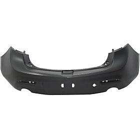 2010-2013 Mazda3 Rear Bumper; Hatchback; Dual Exhaust; w/o Spoiler Holes; 2.3L/2.5L Eng. ; MA1100204; BBN950221GBB
