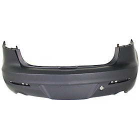2010-2013 Mazda 3 Rear Bumper; Sedan; Dual Exhaust; 2.5L Eng. ; MA1100200; BBN250221KBB
