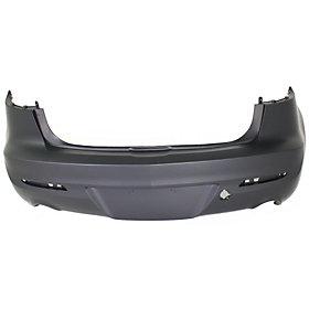 2010-2013 Mazda 3 Rear Bumper; Sedan; Dual Exhaust; 2.5L Eng. ; MA1100200; BBN250221KBB