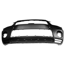 2010-2013 Mitsubishi Outlander Front Bumper (Except Sport Model; w-Lower Protector Holes; w-Textured Lower) MI1000328