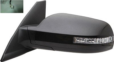 2010-2013 Nissan Altima_CPE Driver Side Power Door Mirror Power, Manual Folding, Non-Heated, w Signal Light, 2.5L, Coupe, Paintable_NI1320211