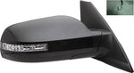 2010-2013 Nissan Altima_CPE Passenger Side Power Door Mirror CPE Power, Manual Folding, Non-Heated, w Signal Light, 2.5L, Paintable_NI1321211