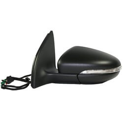 2010-2014 Volkswagen GTI Side View Mirror (Heated; w/ Memory; w/ Puddle Light; Driver-Side) - VW1320141