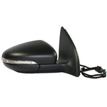 2010-2014 Volkswagen GTI Side View Mirror (Heated; w/ Memory; w/ Puddle Light; Passenger-Side) - VW1321141