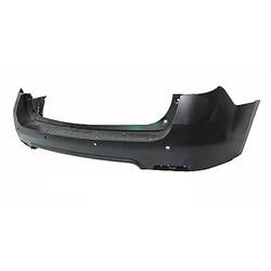 2010-2015 Chevrolet Equinox Rear Upper Bumper Cover Upper w Park Assist Sensor Holes, w Chrome Package_GM1100852