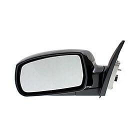 2014 Hyundai Tucson Side View Mirror Painted Garnet Red Mica (SAZ), Right, Passenger-side, Limited Model, Heated, w_ Turn Signal, Power, Manual Folding 876202S050