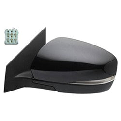 2010-2015 Mazda CX-9 Mirror (Driver Side); Power; Manual Folding; Heated; w/o Memory; w/ Signal Light; w/o BlindSpot Detection; Flat Glass; MA1320170; TE716918ZJ