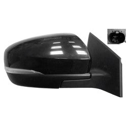 2010-2015 Mazda CX-9 Mirror (Passenger Side); Power; Manual Folding; Heated; w/o Memory; w/ Signal Light; w/o BlindSpot Detection; Convex Glass; MA1321174; TG156912ZG