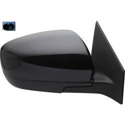 2010-2015 Mazda CX-9 Mirror (Passenger Side); Power; Manual Folding; Non-Heated; w/o Memory; w/o Signal Light; w/o BlindSpot Detection; Convex Glass; MA1321173; TE736912ZG