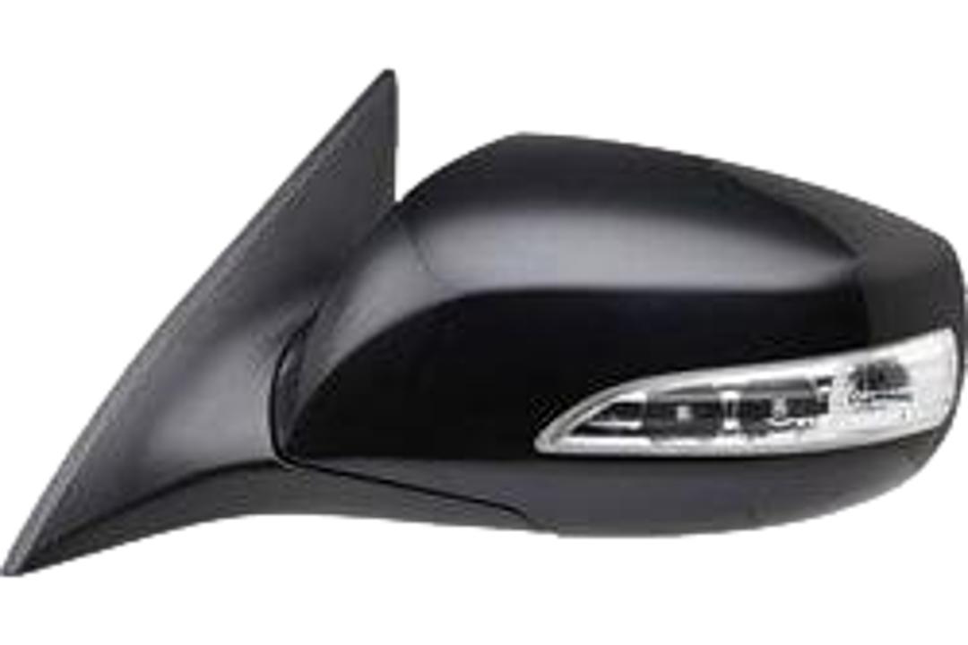 2010-2016 Hyundai Genesis Side View Mirror PaintedRight Passenger Side _ 876202M100 HY1321193_clipped_rev_1