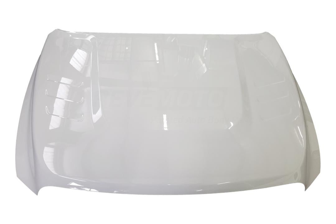 2010-2018 Dodge Ram Hood Painted (2500_3500 Series) Bright White (PW7) 55372244AK 55372244AL CH1230307 ReveMoto Painted Auto Parts Replacement
