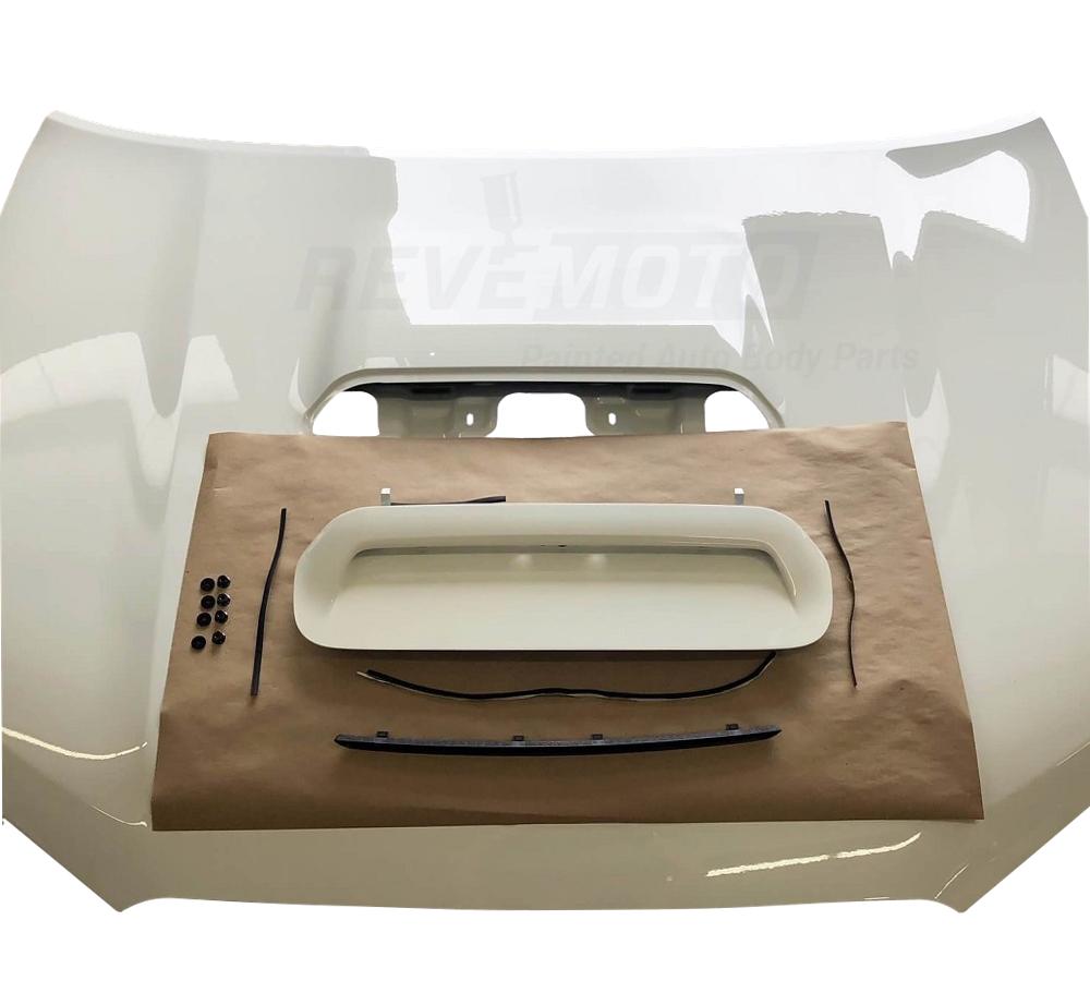 2010-2023 Toyota 4Runner Hood Painted WITH Scoop SuperWhite 040 5330135210 TO1230218