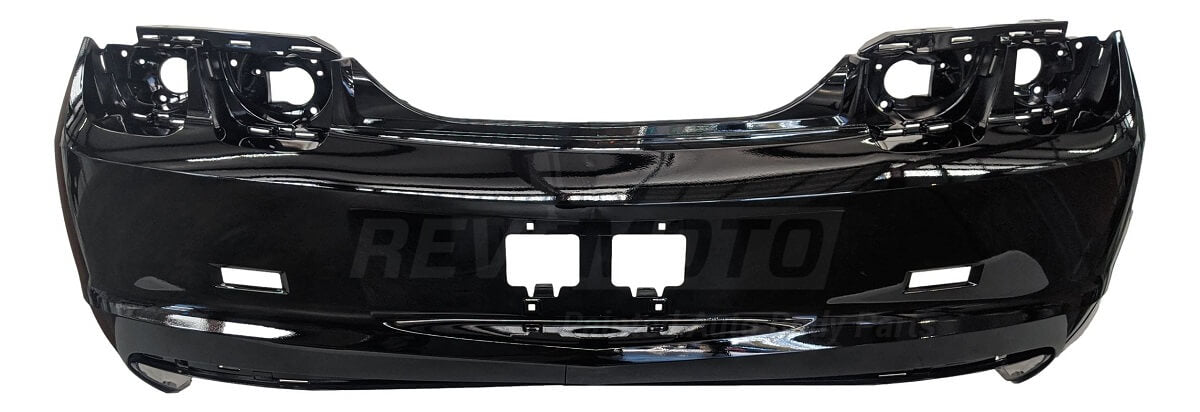 2010 Chevrolet Camaro Rear Bumper Painted Black (WA8555), Convertible,Coupe Without Park Assist Sensor Holes 22766176