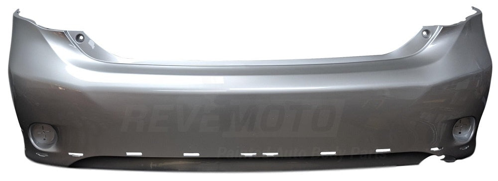 2009 Toyota Corolla Rear Bumper Cover, Sedan, S, XRS Models, With Spoiler Holes, P