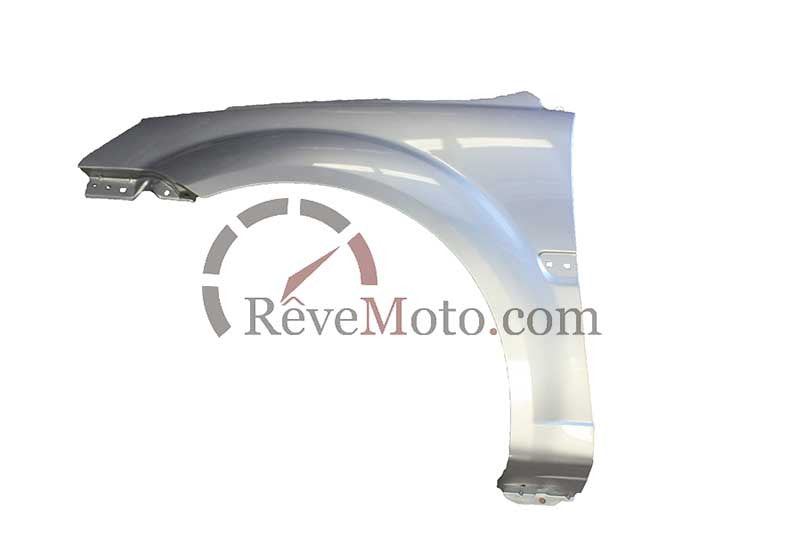 2008 Kia Rio Driver Side Fender Painted Clear Silver (6C)