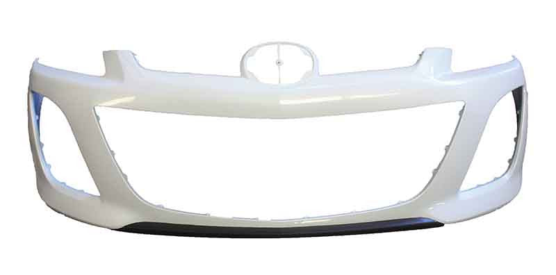 2010 Mazda CX-7 Front Bumper Painted Crystal White Pearl (Paint code: 34K)