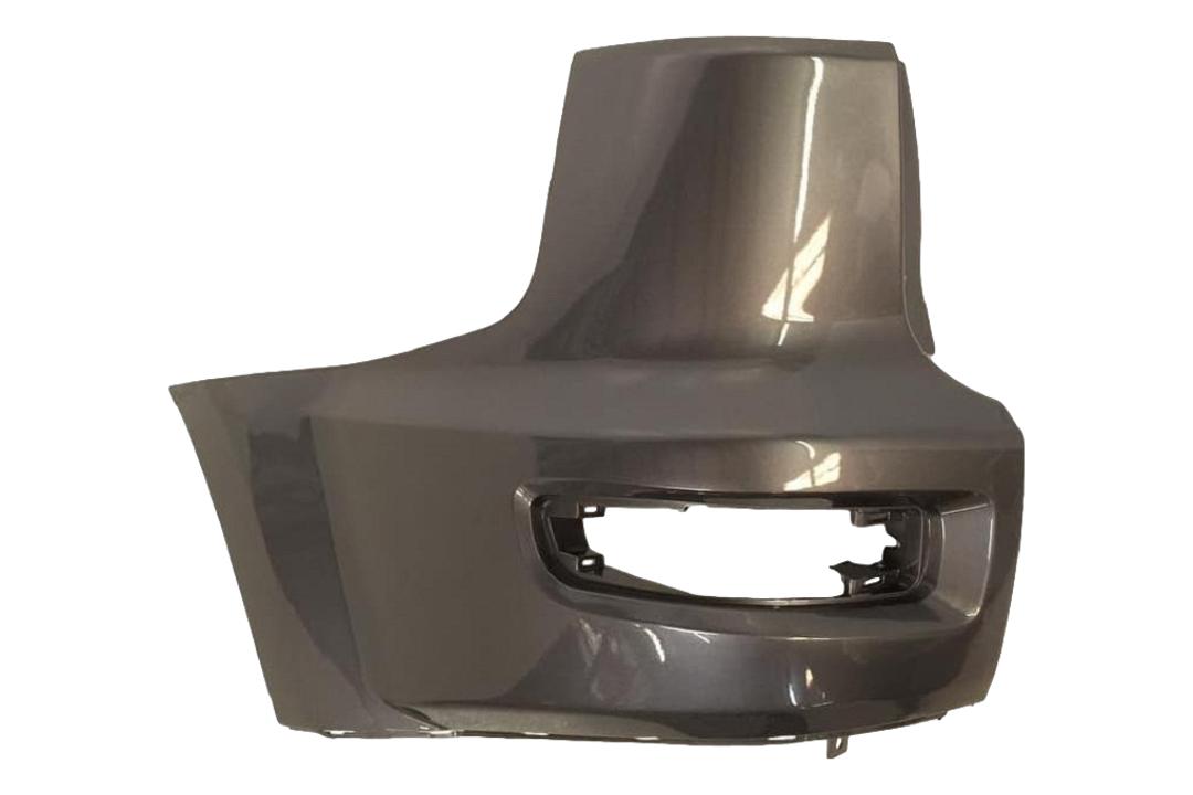 2013 Mitsubishi Outlander Driver Rear Bumper End Cap Painted Graphite Gray Pearl (A39)