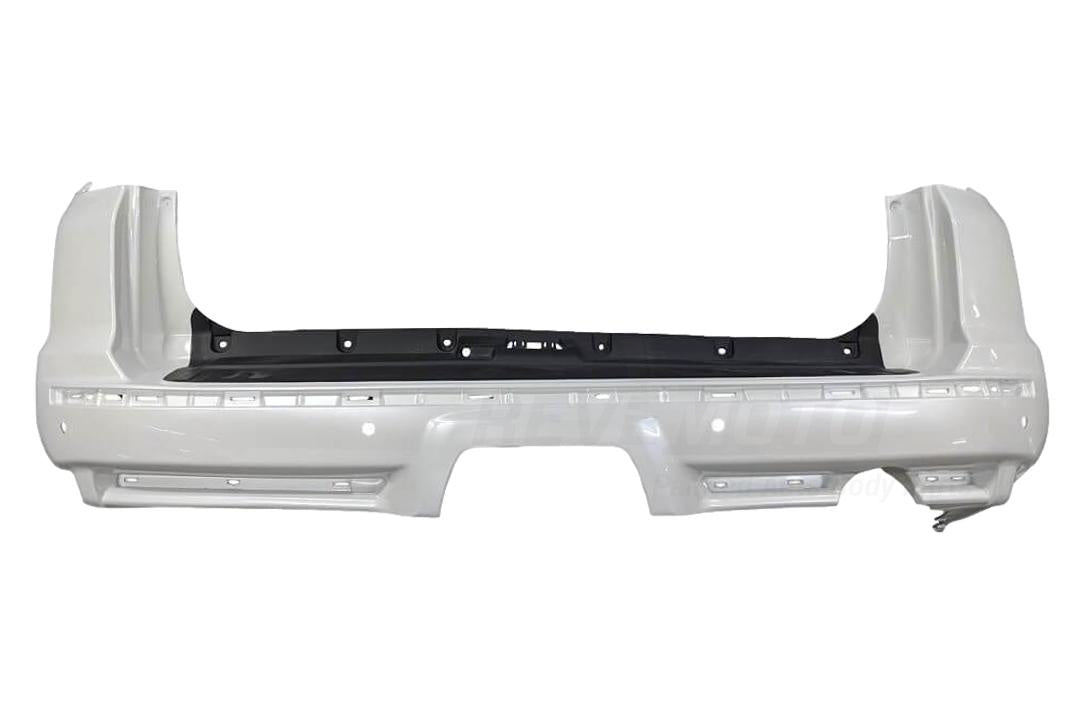 2014-2023 Toyota 4Runner Rear Bumper Painted (SR5/Venture | WITHOUT: Molding Strip) Blizzard Pearl (070) 5215935922_ TO1100312