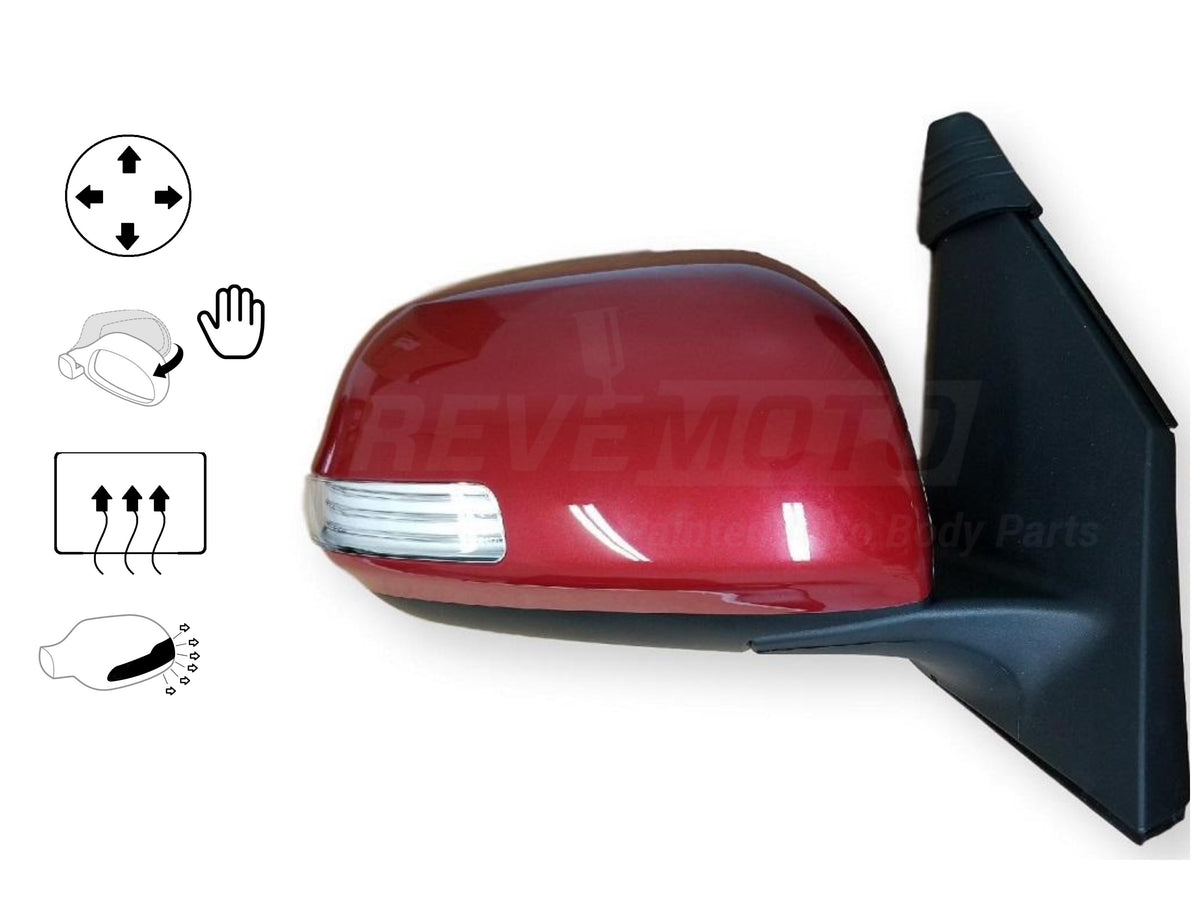 2009 Toyota RAV4 Side View Mirror Painted