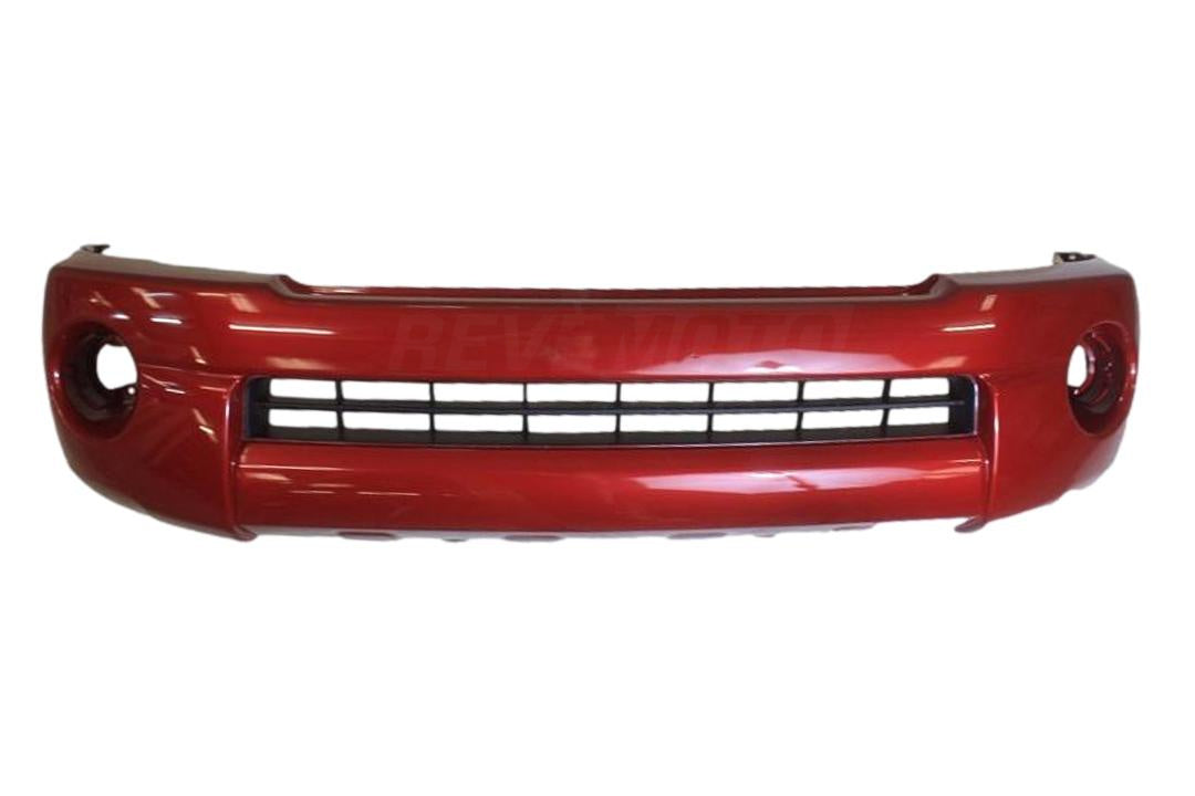 2005-2011 Toyota Tacoma Front Bumper Painted Barcelona Red Mica (3R3)